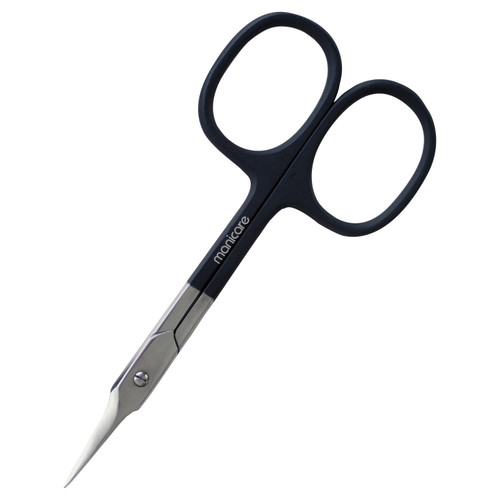 Manicare Cuticle Scissors Curved Extra Large Grip