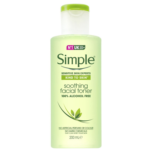 Simple Soothing Facial Toner 200ml