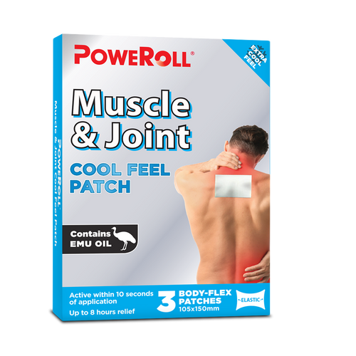 Poweroll Muscle & Joint Cool Patch 3 Pieces