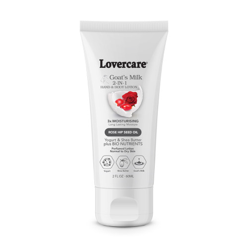 Lovercare Goats Milk HandCream Rose 60Ml Lovercare Goats Milk HandCream Rose 60Ml
