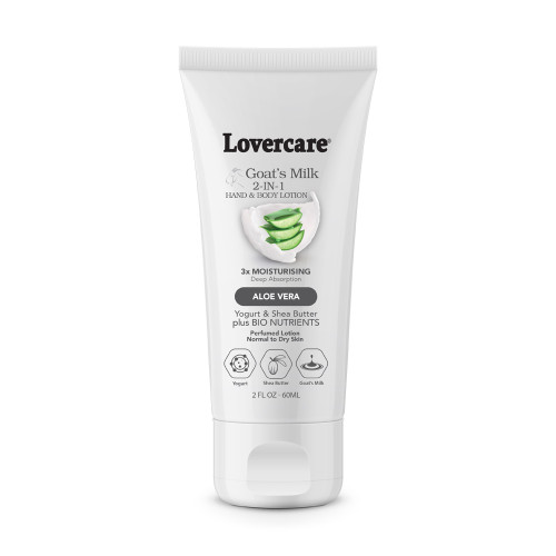 Lovercare Goats Milk HandCream Aloe Vera 60Ml Lovercare Goats Milk HandCream Aloe Vera 60Ml