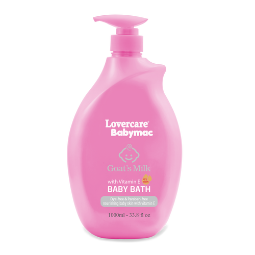 Lovercare Babymac Goats Milk Baby Bath With Vitamin E