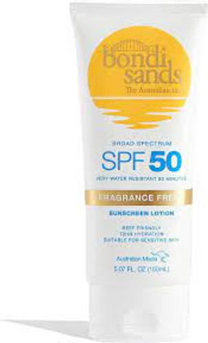 Bondi Sands Spf 50 Lotion Frgrance Free 150Ml Tube