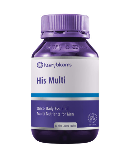 Henry Blooms His Multi Film Coated 60 Tablets