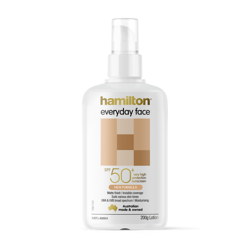 Hamilton SPF 50+ Everyday Face 200ml