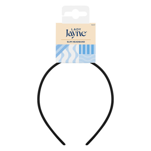 Lady Jayne Slim Headband Assorted Colours 1 Pack