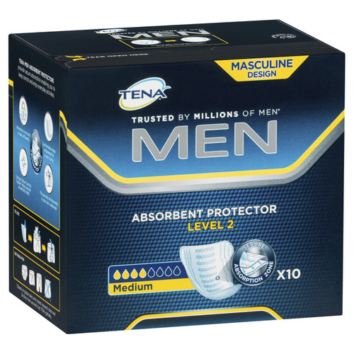 Tena Men Absorbent Protector Level 3 - 8 Pack