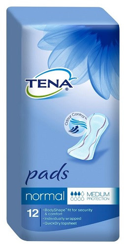 Tena Pads Normal 12 Pack Tena Pads Normal 12 Pack