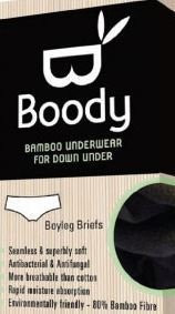 Boody Bamboo Underwear Bikini Brief Medium To Large
