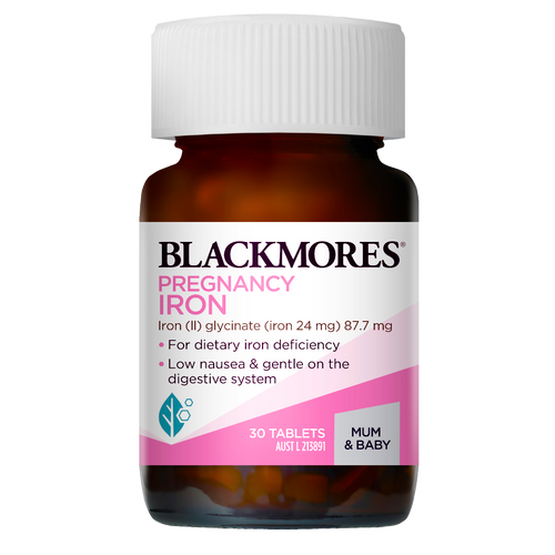 Blackmores Pregnancy Iron 30 Tablets
