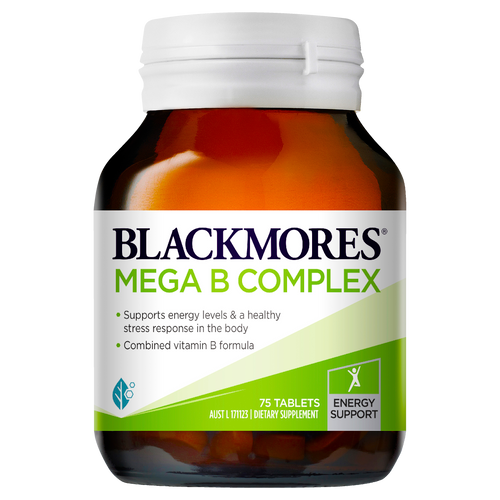 Blackmores Mega B Complex 75 Tablets
