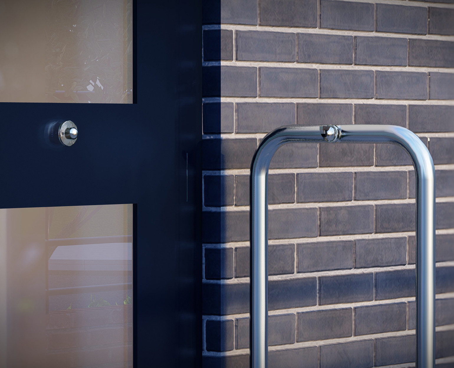 Stainless Steel Door Barrier with Standard Catch BOYCO