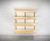 BOYCO 4 Tier Wall Fixed Shelving System in dark grey, 1000mm length x 400mm depth, featuring 18mm laminated MDF shelves with hot-dip nylon-coated support legs, designed for durability and easy cleaning in various environments.