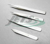 Stainless Steel Anti-Magnetic Tweezers Set,4 PCS
