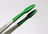 PVC Coated Flat Tip Lab Tweezers