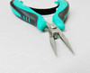 Mini Ergonomic Plier Round Nose Palm Held Pliers Smooth Jaw with Spring 