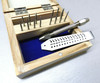 Mini Tap and Die Set 14 Taps & Screw Plate 0.7-2mm + Pin Vise Thread Making Set