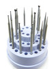 Foredom AK212 Miniature Carbides Ball Shape Burs 15 PCS