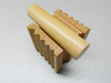 Wooden Block Set Dapping Swage Wood Forming Design Cube & Punches Form & Shape