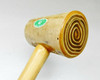 #6 Rawhide Mallet Garland Leather Work Assembly Hammer Large 4-3/4" Head 24oz HD