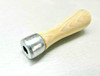 Lutz Skroo-Zon File Handle Wood #4 for 6" Files with Self Threading Insert