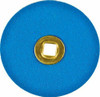 Sanding Discs Blue Zircon 7/8" Fine Grit Snap-On Brass Discs Box of 50 