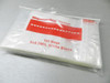 Zip Top Seal lock Bags White Block  5" x 8" Reloc Reclosable 2 Mil Per Pack of 1000