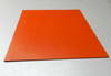 Silicone Rubber Pad 10" x 10" Square 1/4" Thick High Temperature Insulation Mat