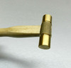 Brass Hammer Flat Face Head Solid Brass Metalsmith Hobby & Craft Soft Hammer