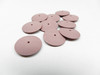 Jewelry Silicone Polishing Wheels Knife Edge Pink Extra Fine 7/8" EVE Pack of 10