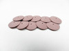 Jewelry Silicone Polishing Wheels Knife Edge Pink Extra Fine 7/8" EVE Pack of 10