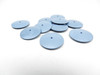 Jewelry Silicone Polishing Wheels Knife Edge Blue Fine 7/8" EVE Pack of 10