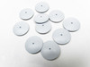 Jewelry Silicone Polishing Wheels Knife Edge White Coarse 7/8" EVE Pack of 10