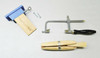 Jewelry Making Set of 3 Bench Pin Jewelers Saw Frame Ring Clamp Jewelers Tools
