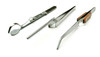 3 Soldering Tweezers Jewelers Tools Kit Ring Head Shank & Settings Cross Locking