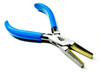 Brass Jaw Pliers Flat Nose Plier Brass Lined Jaws Forming Holding Bending JTS