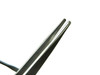 Fiber Grip Blunt Tip Stainless Steel Jewelry Tweezers with Cross Lock, Stand Up and Third Hand Functions By JTS