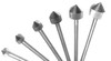 Jewelry Setting Burs Fig 413 Jewelers Stone Setters Bur 040-080 Large 6 Pc Set