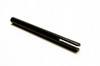 Slotted Mandrel Core Sanding Internal Holes Split End Head 1/4" Thick -3 Lengths 4" - 6" - 8" Black