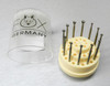Fox Burs Fig 1 Round Set of 12 Jewelers Ball Burs Rotary Tool Bit 024-040 German