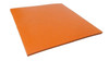 Silicone Rubber Sheet High Temp, Heat Resistant, Heavy Duty, Smooth Finish, 7 X 7 Inch, 1/4 Inch Thickness for DIY Gaskets, Seals, Flooring, Orange Commercial Grade Made in USA