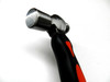 12oz Ball Peen Hammer Stubby Steel Short Handle Ergonomic Metal Crafts Hammer