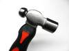 12oz Ball Peen Hammer Stubby Steel Short Handle Ergonomic Metal Crafts Hammer
