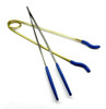 Set of 2 Steam Tweezers Ultrasonic Set Rubber Tips 8" Long & Inside Ring Holder