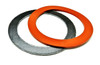 3" Gaskets Silicone Rubber & Graphite Set for Vacuum Casting Perforated Flasks