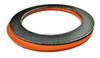 3-1/2" Gasket Set Silicone Rubber & Graphite for Vacuum Casting Perforated Flask