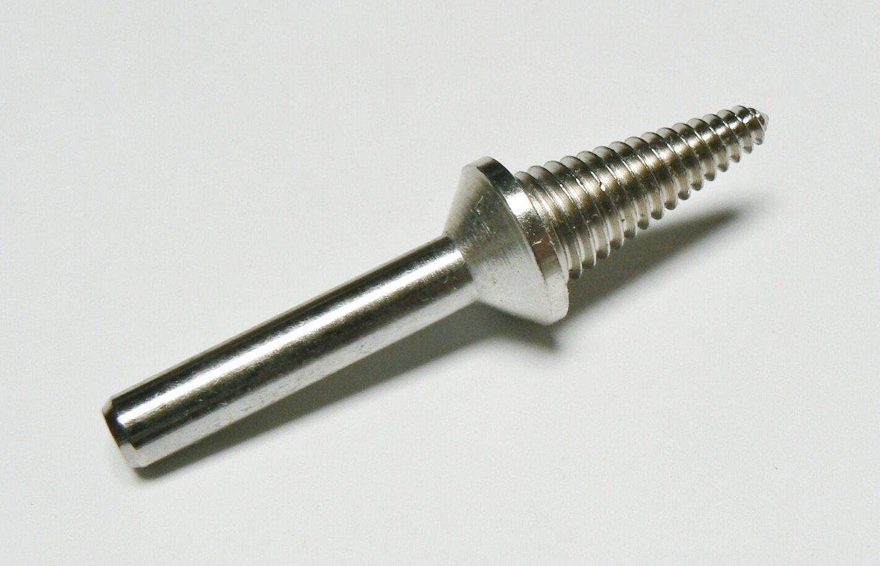 Mini Mandrel Tapered Threaded Mandrel Screw Thread Head Arbor 3/32" 6pcs