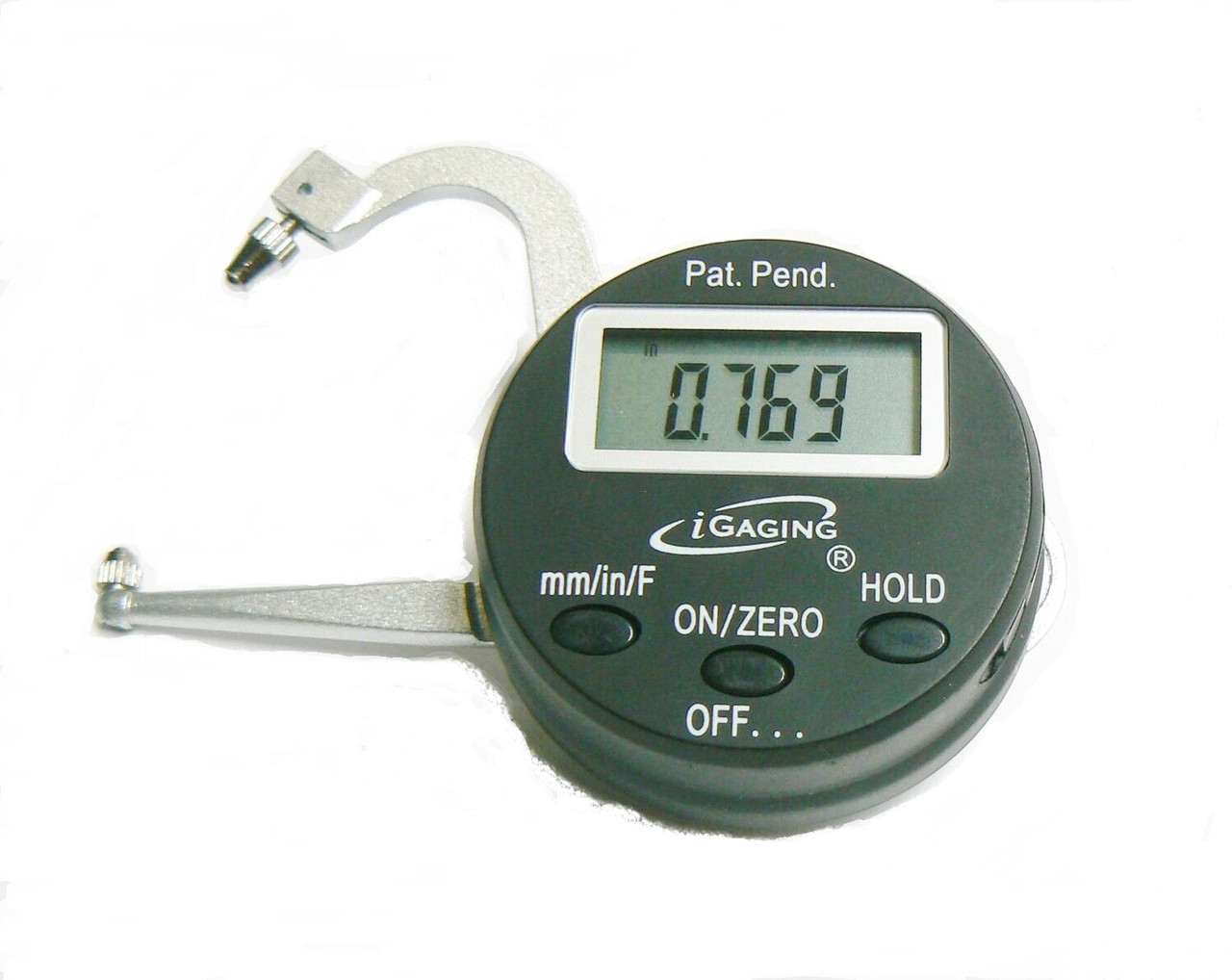 iGAGING Thickness Gauge Digital Measuring Micrometer 0-1" 3 Way Inch MM Fraction