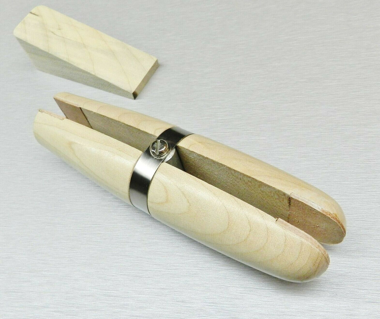 Jewelers Ring Clamp – Hardwood Hand Tool For Stone Setting & Jewelry Making