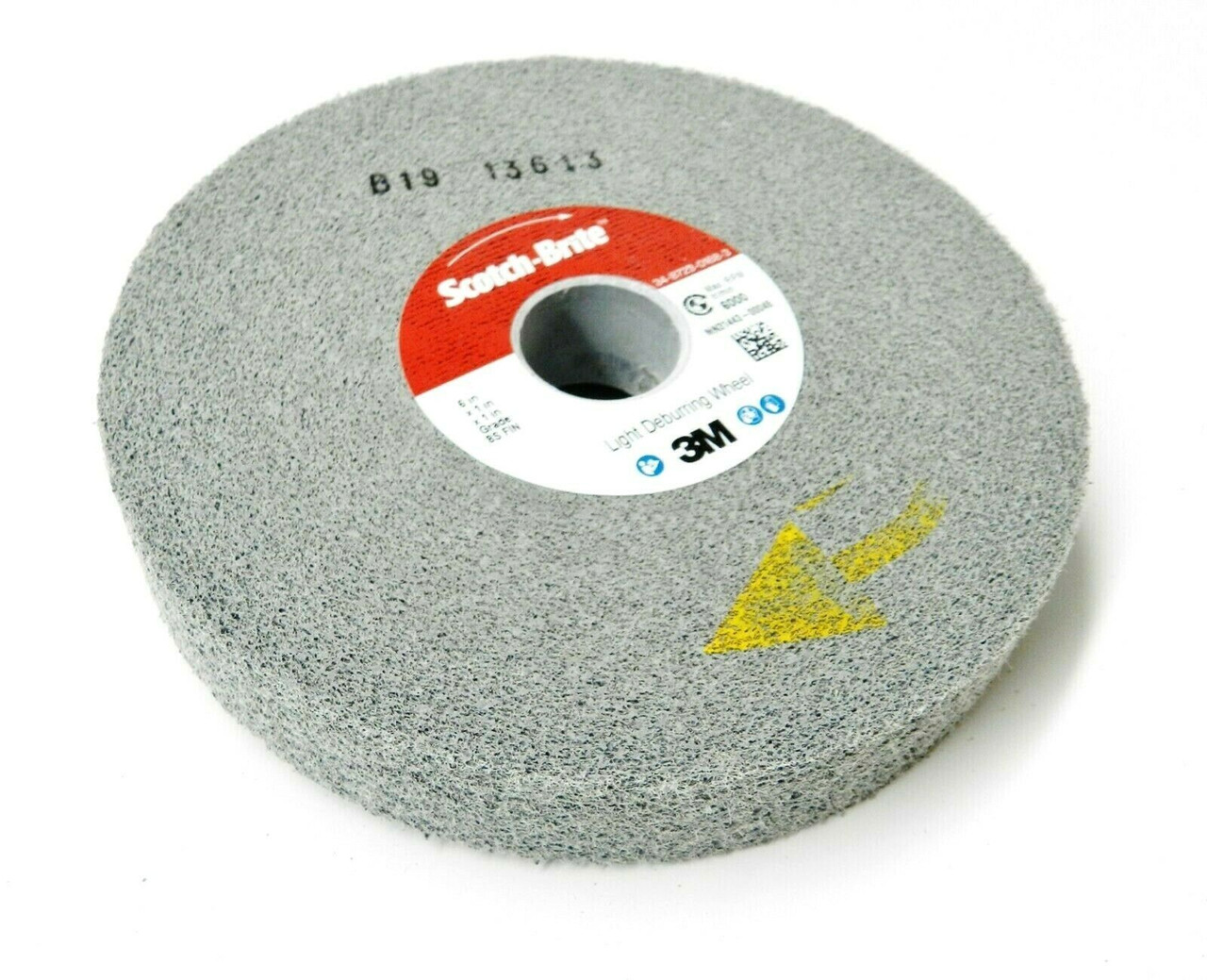 3M 8S FIN Light Deburring Wheel Fine Scotch-Brite Silicon Carbide 6x1x1 8S LD-WL